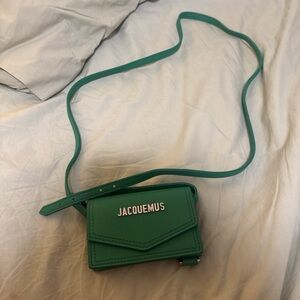Jacquemus Vibrant Green Crossbody Bag